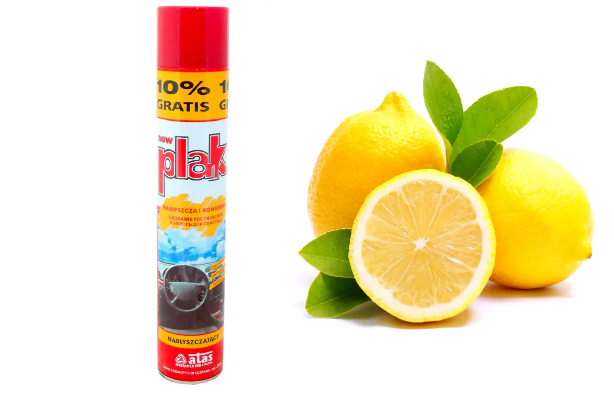 Полироль салона "PLAK" (750 мл / лимон / limon)