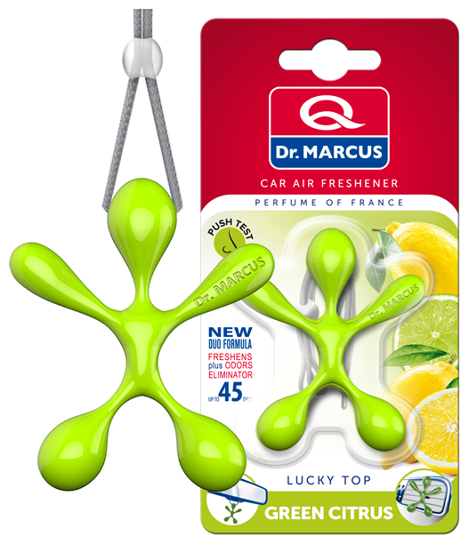 Ароматизатор Dr.Marcus Lucky Top Green Citrus (уп.15/150)
